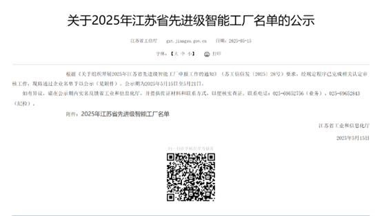 江苏伟德国际集团：智能制造与数字化转型再传捷报，，，，，，连获江苏省先进级智能工厂、江苏省智能制造车间和五星级上云企业认定(图1)